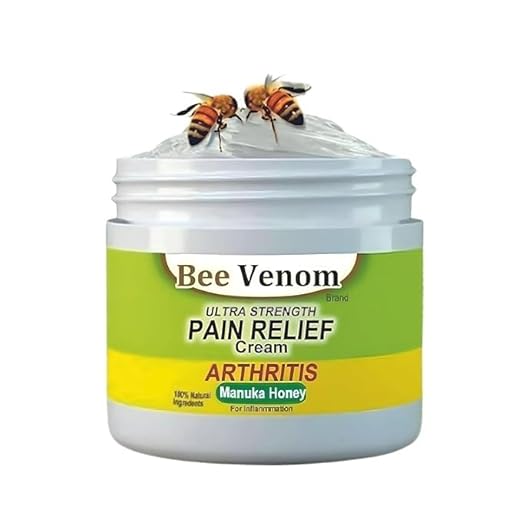 Bee Venom Ultra Strength Pain Relief Cream Pack of 2