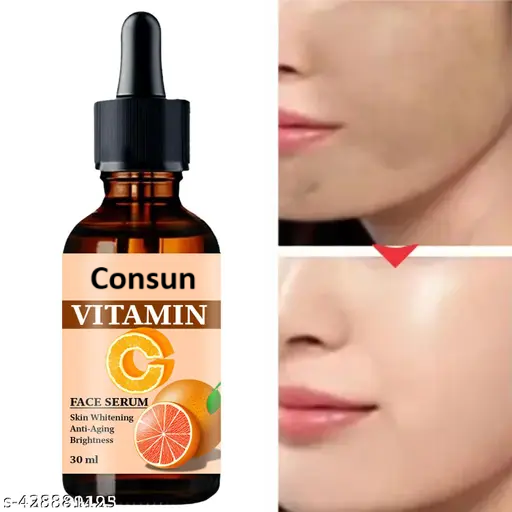 Vitamin C Face Serum - Skin Brightening Serum , Anti-Aging, Skin Repair, Supercharged Face Serum, Dark Circle, Fine Line & Sun Damage Corrector Face Serum(30ml)